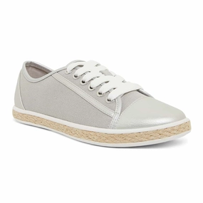Yale Sneaker in Silver Canvas And Smooth Casual Shoes Trend 2023