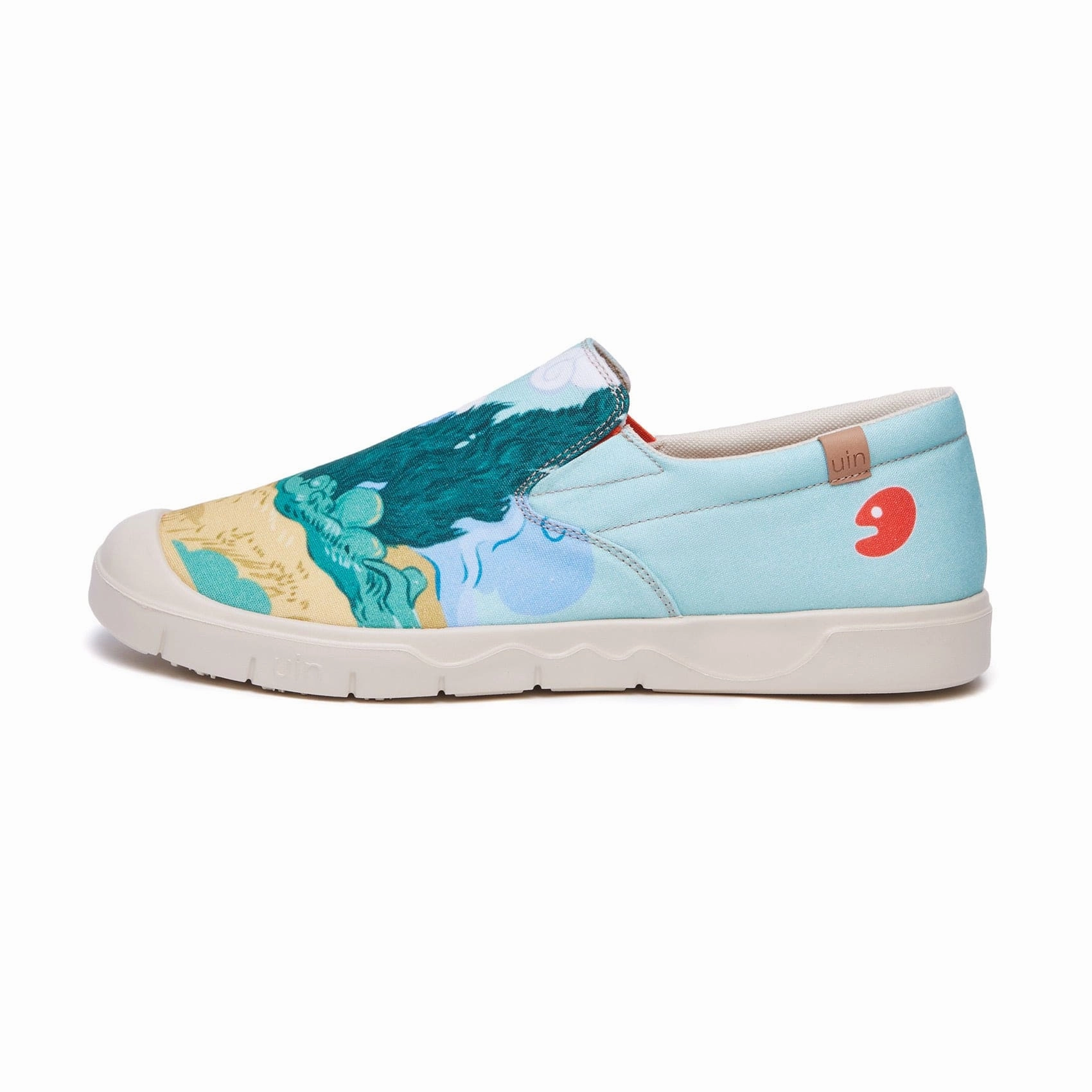 Van Gogh Wheatfield with Cypresses Cadiz Men Casual Boots