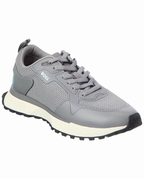 Hugo Boss Jonah Leather Running Sneaker Running Shoes Rundisney