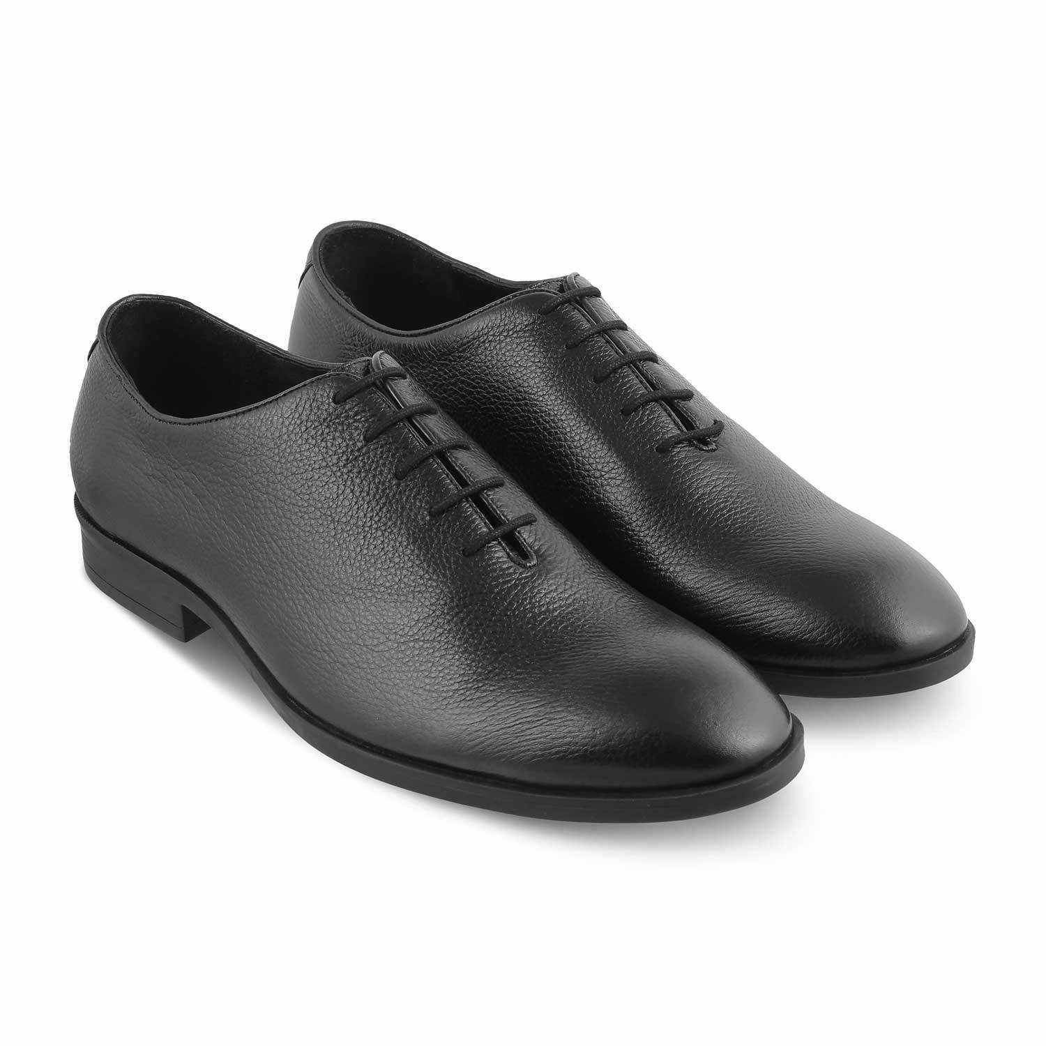 The Rofor Black Men's Oxford Lace Ups Tresmode Modern Essentials Cap Oxford