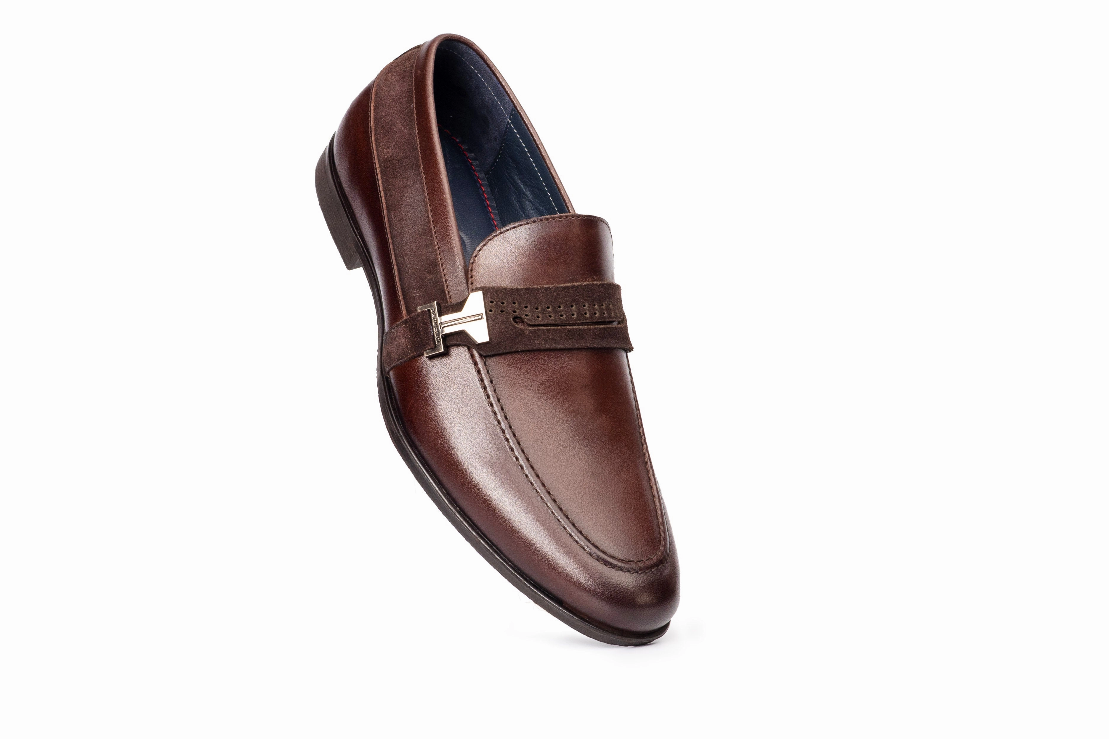 Amalfi Brown Loafer Square Toe Penny Loafers
