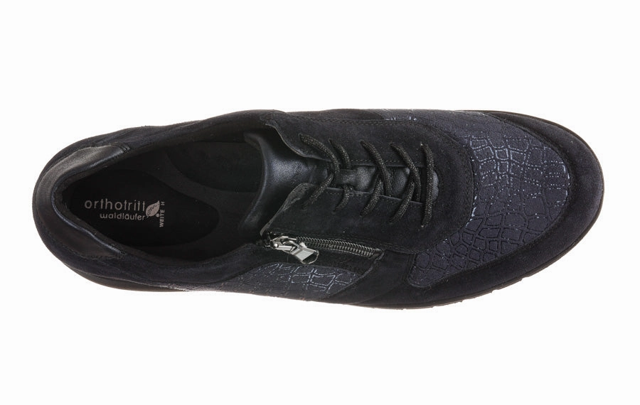 Zanni Brogues Wal Texture Navy