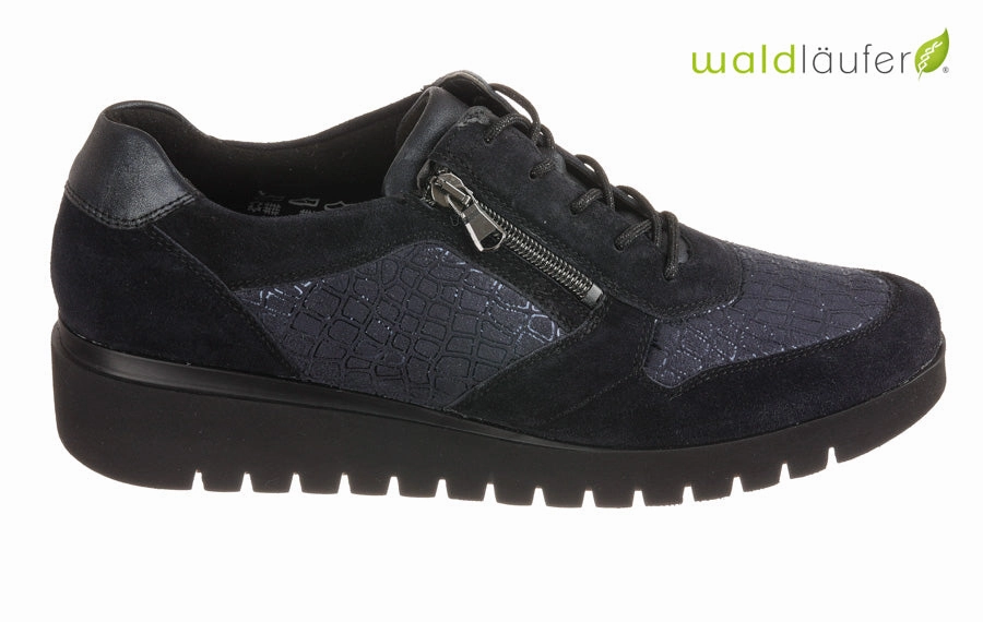 Chaussures Brogues Wal Texture Navy