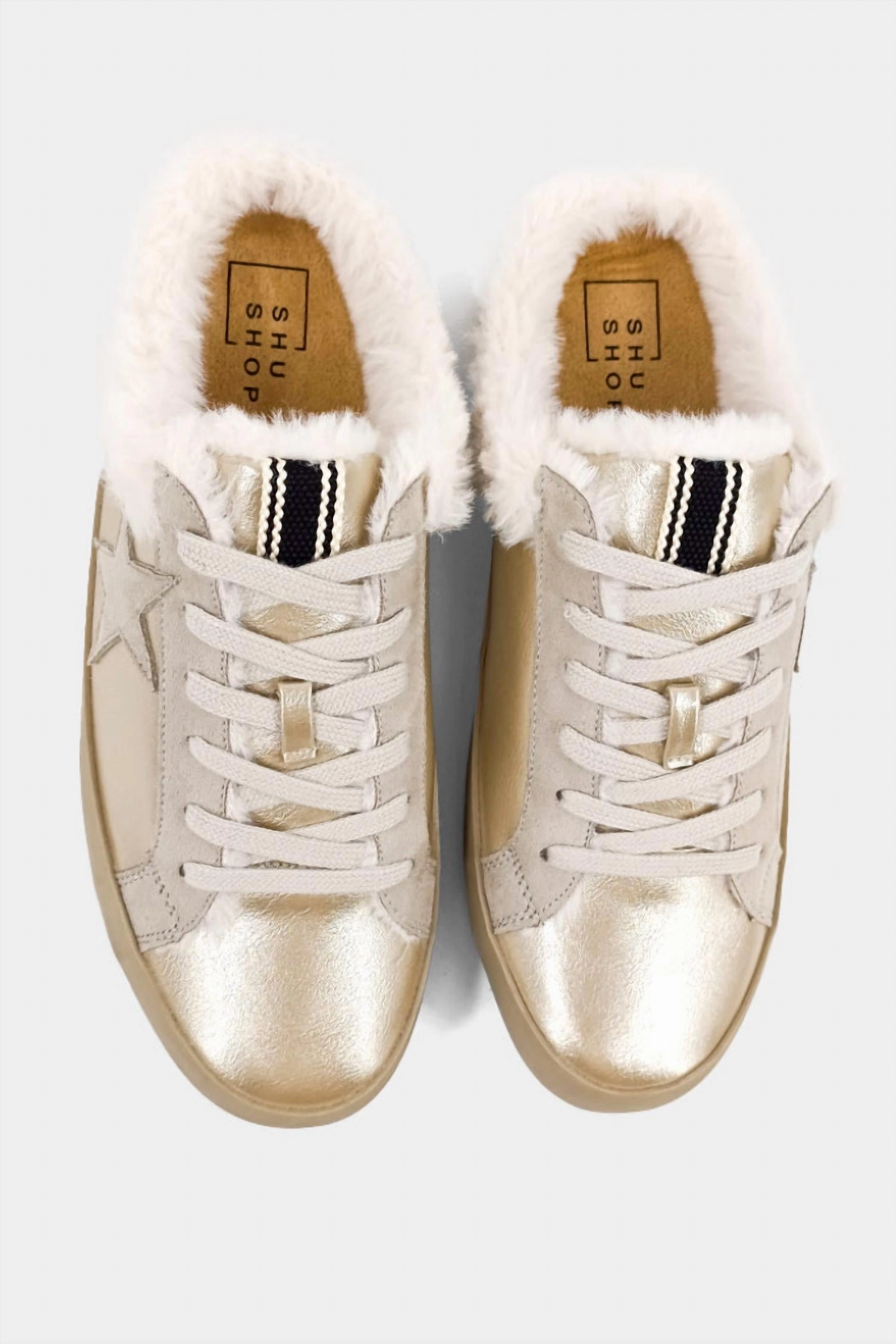 Non Slip Slip On Shoes Women's Pinah Slip On Shoe In Gold